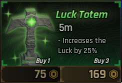 3X Luck Totem