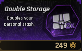 Double Storage