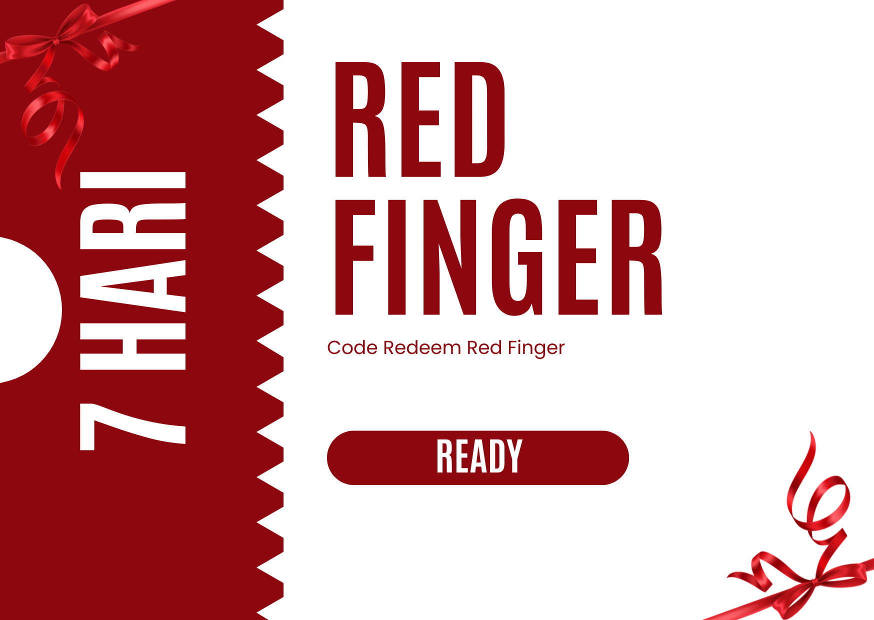 Red Finger Code 7 Hari