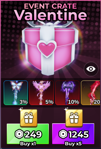 Valentine Crate x5